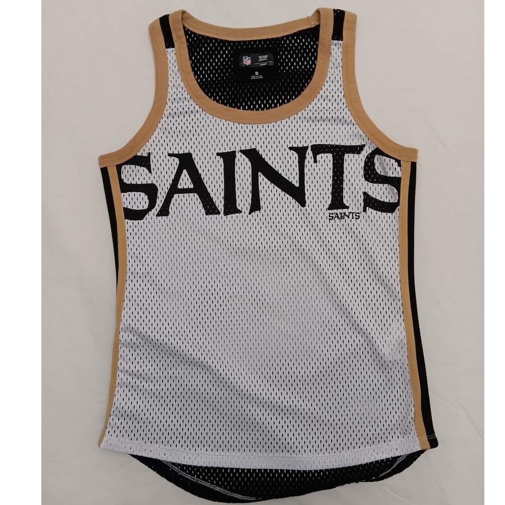Men's New‎ Orleans Saints NFL Team Muscle Tank Top Jersey Size S Small